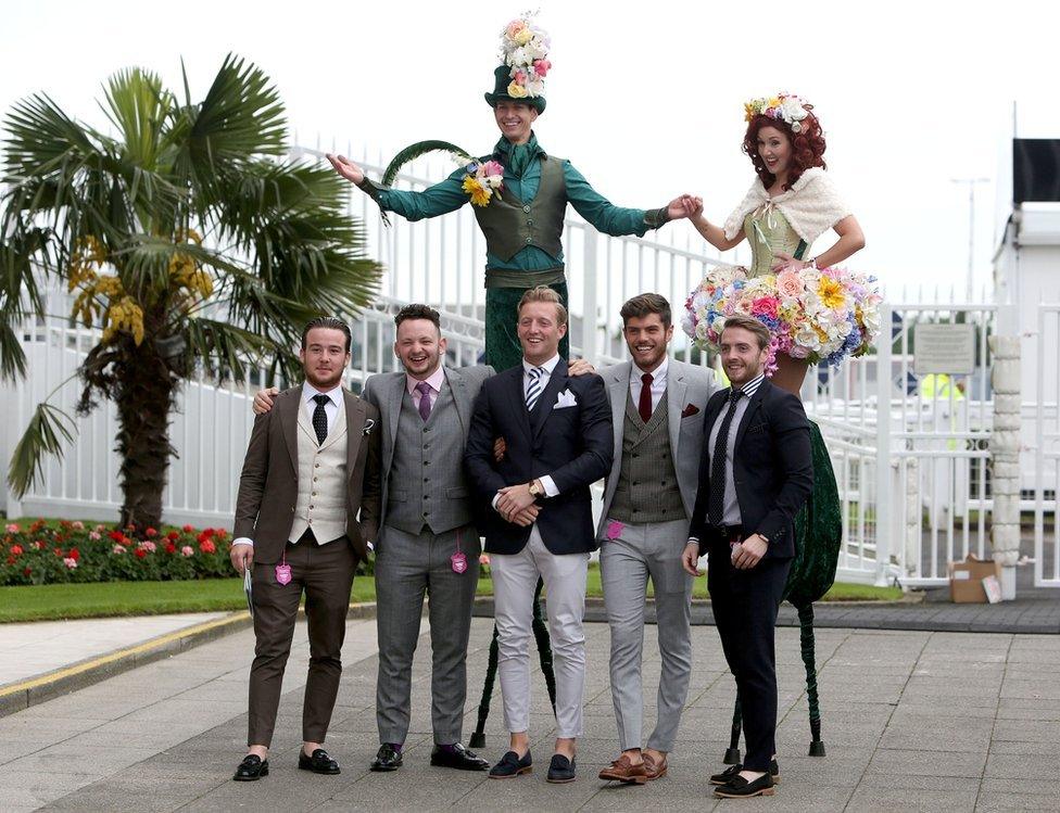 Ladies Day during the 2016 Investec Epsom Derby Festival at Epsom Racecourse