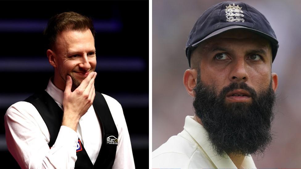 Judd Trump and Moeen Ali