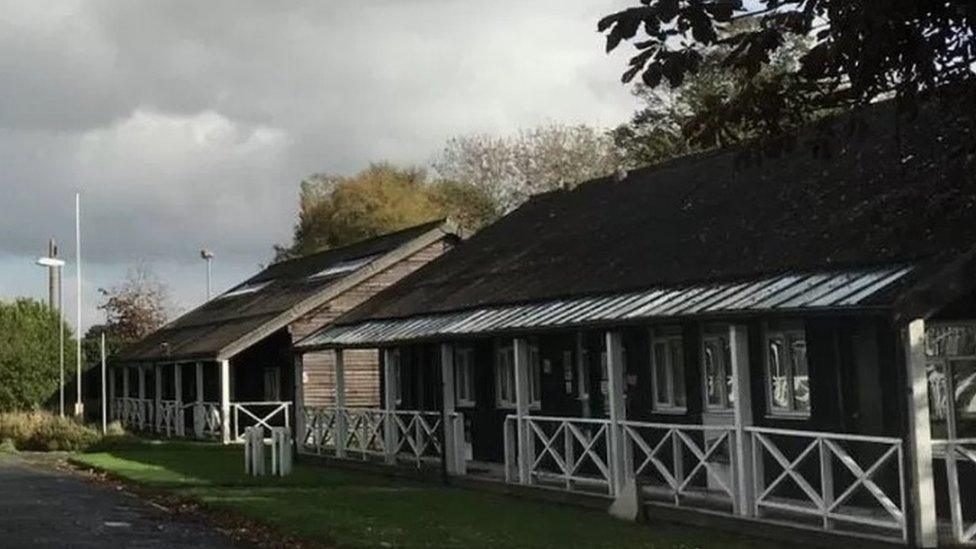 Military buildings used in World War II at Ripon Barracks