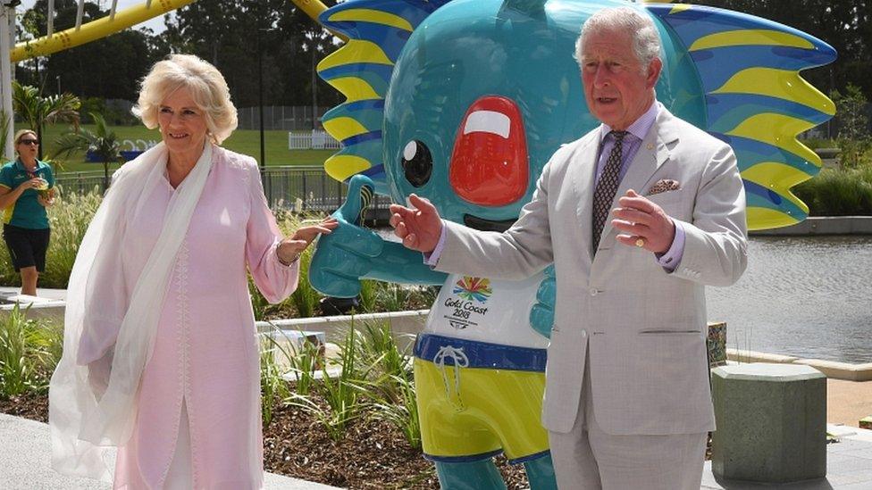 Prince of Wales and Duchess of Cornwall in Australia