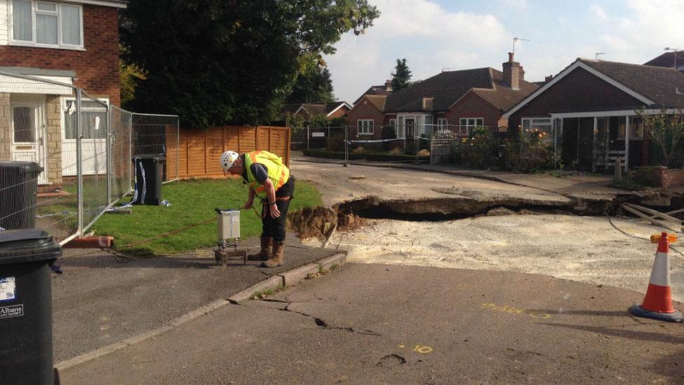 Sinkhole tests