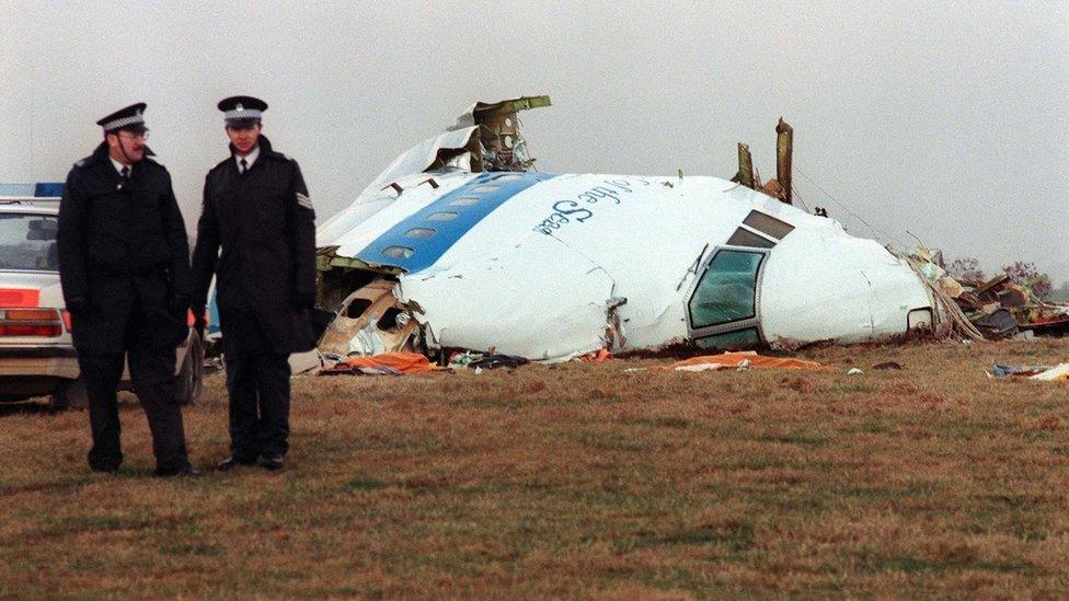 Pan Am crash at Lockerbie