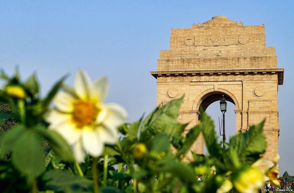 India Gate memorial to WW1 soldiers, Delhi