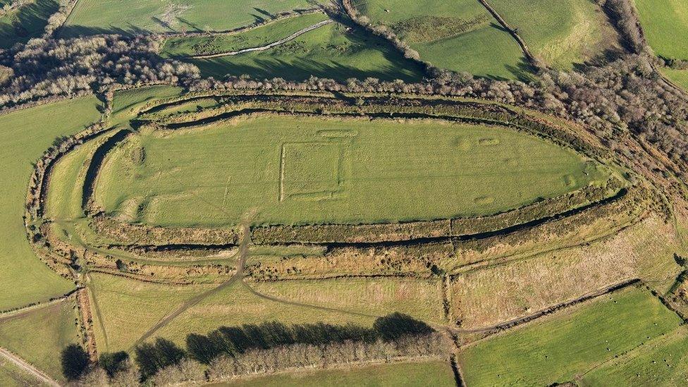 Pilsdon Pen Hillfort in Dorset