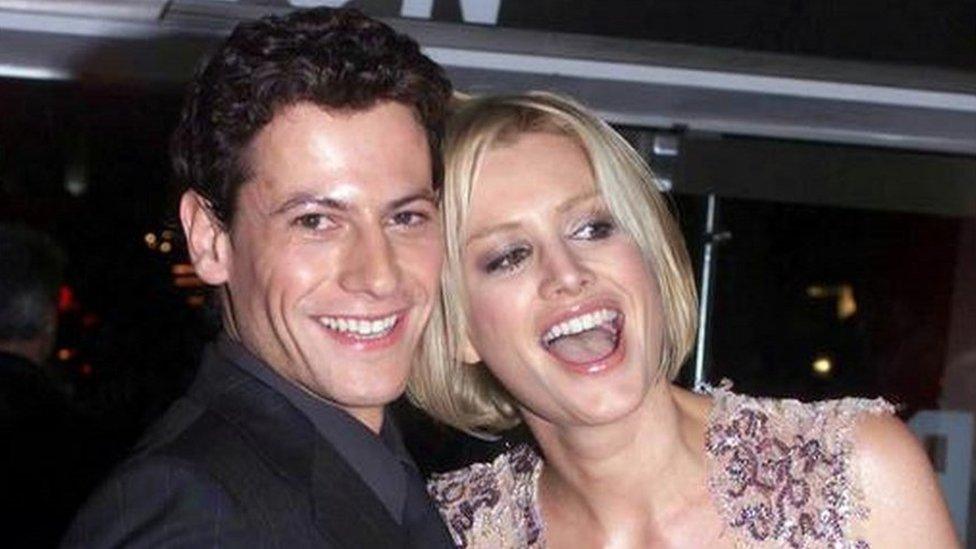 Ioan Gruffudd ac Alice Evans