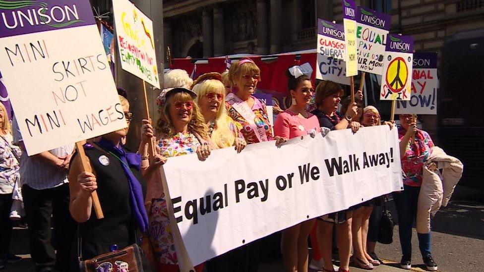 Equal Pay campaigners