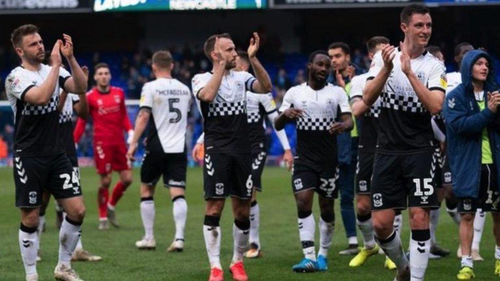 Coventry City have been crowned League One champions