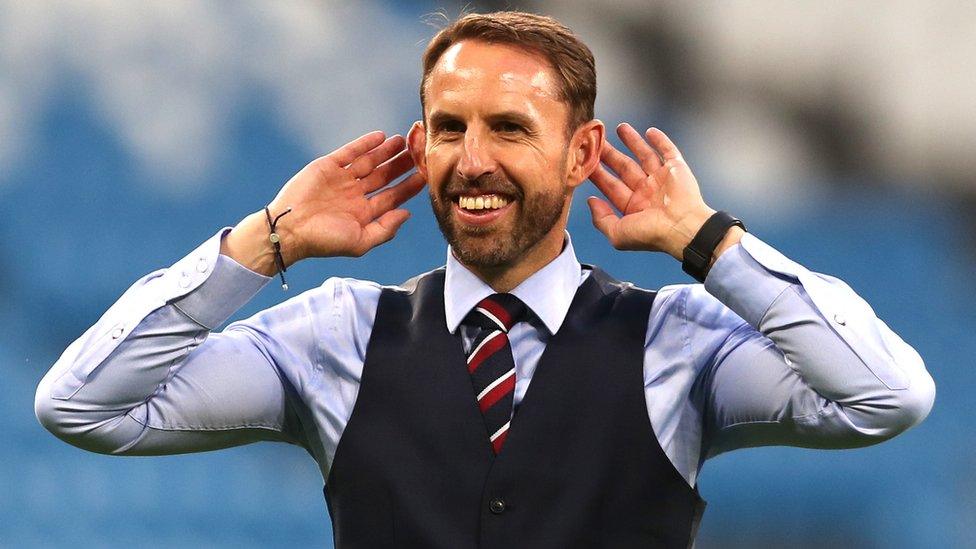 Garth Southgate, England manager.