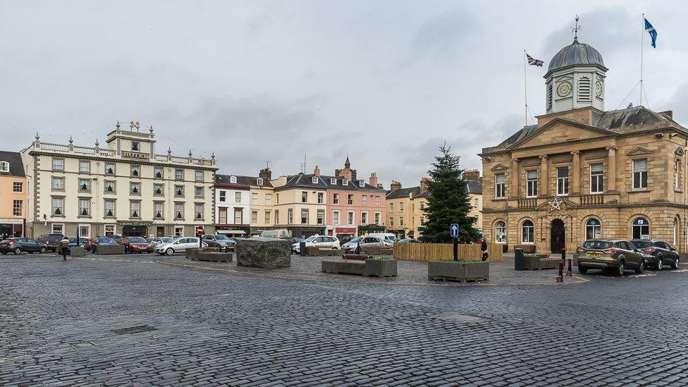 Kelso town centre