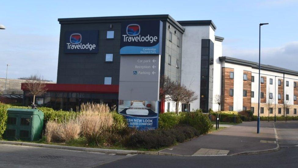 Travelodge hotel in north Cambridge