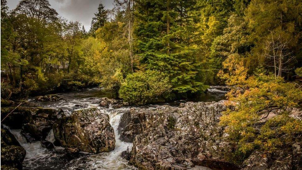 Betws y Coed falls