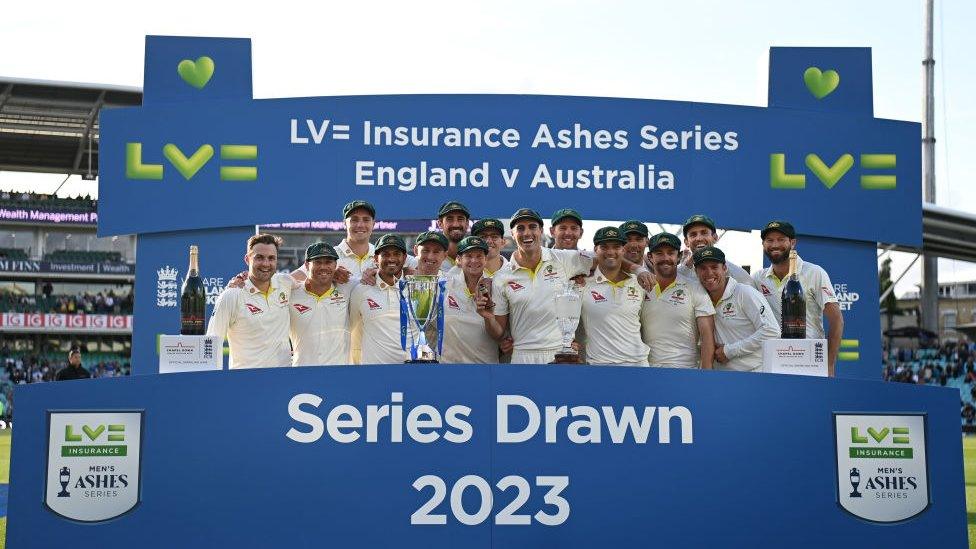 England v Australia drew the Ashes