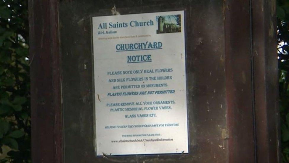 A church notice