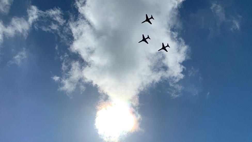 RAF flypast