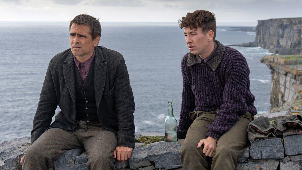 Colin Farrell and Barry Keoghan in The Banshees of Inisherin