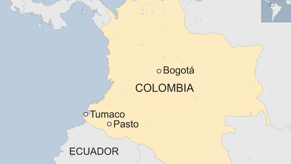 Map of Colombia