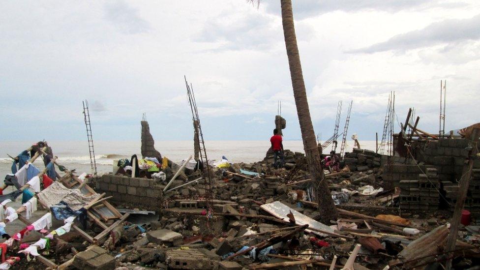 Destruction in Jeremie, 7 October