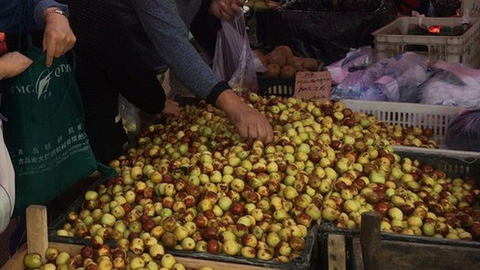 Beijing morning market