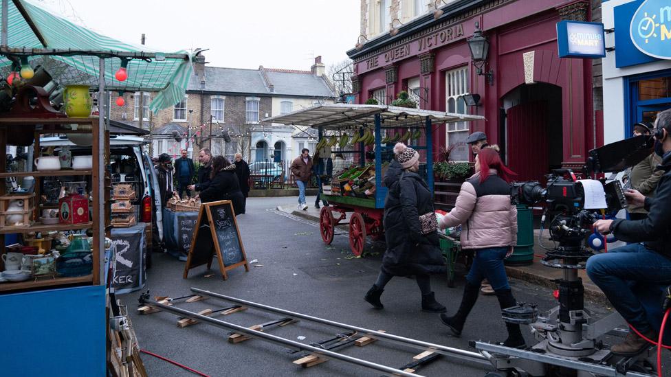 New EastEnders set