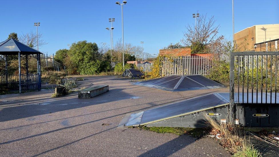 Clacton skate park