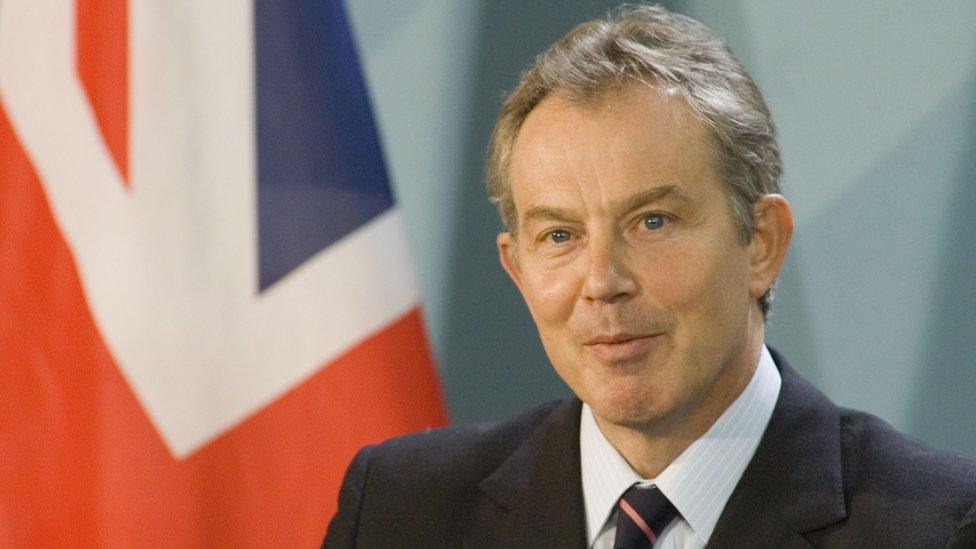 Former Prime Minister Tony Blair