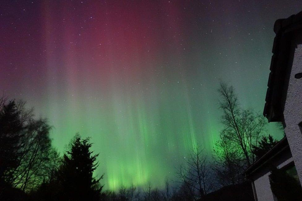 Aurora over Inverbroom