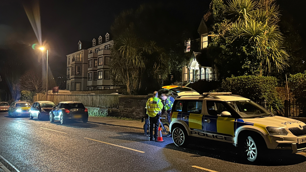 Police at Pendennis Point