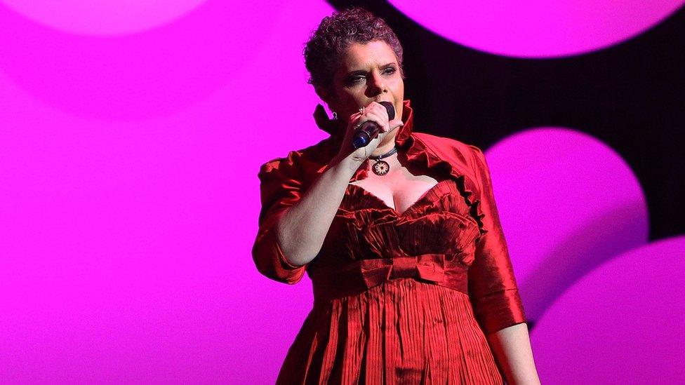 Deborah Cheetham performing at the Sydney Opera House in 2012