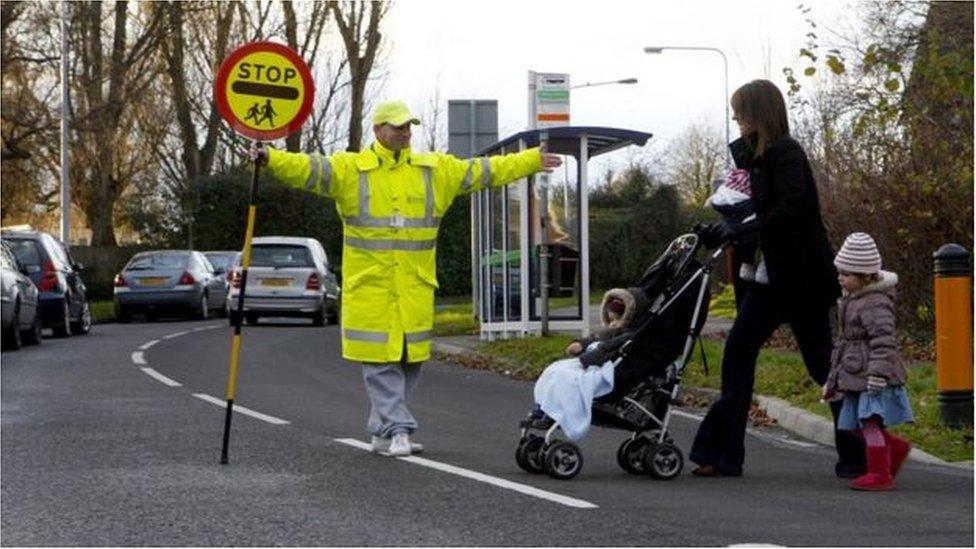 School lollipop man