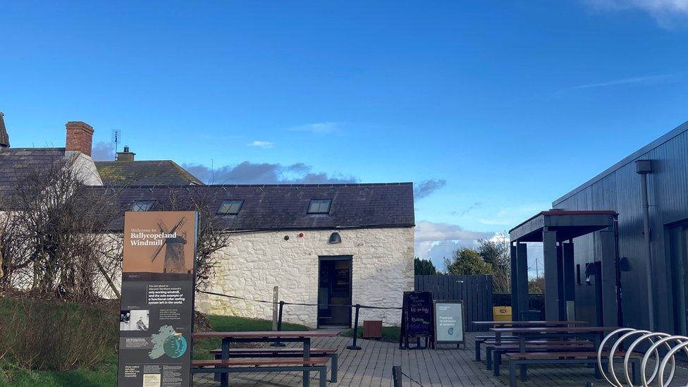 The Ability café at Ballycopeland Windmill site in Millisle