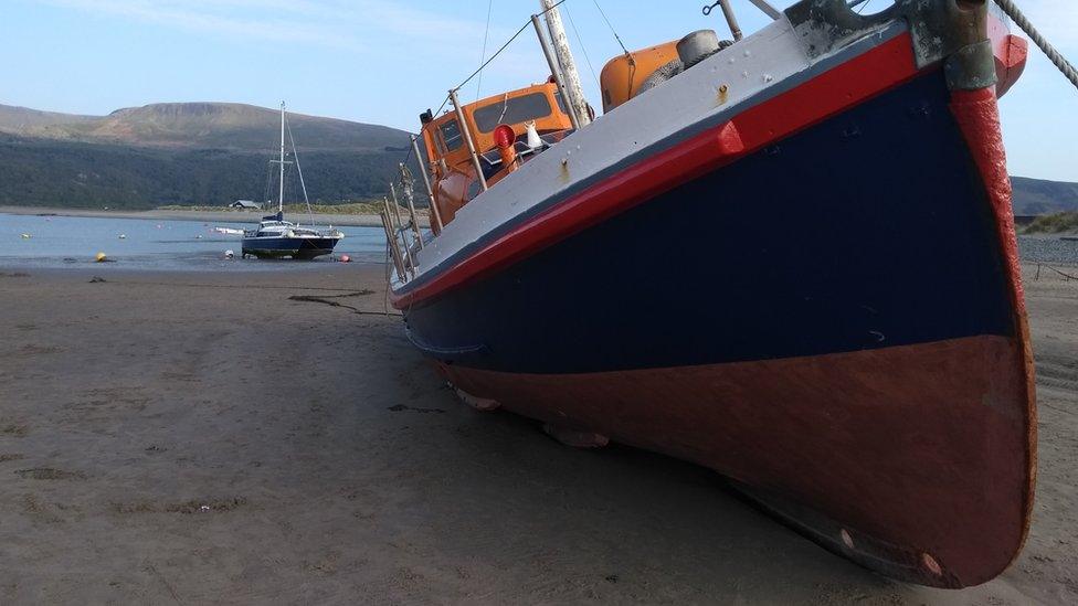 Boat on beach