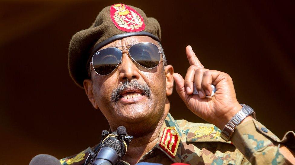 Gen Abdel Fattah al-Burhan in December 2021