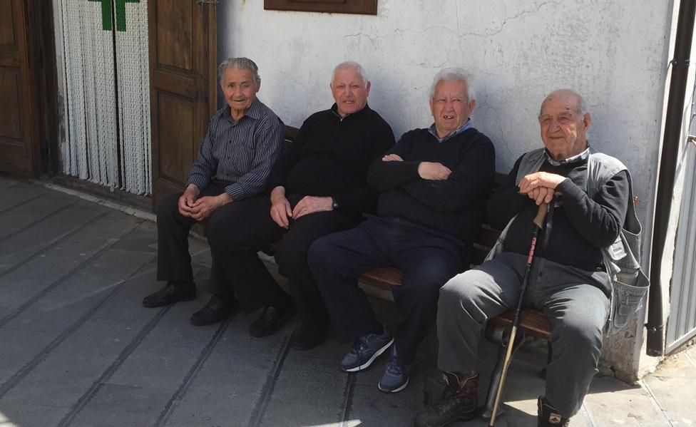 Albanian village men