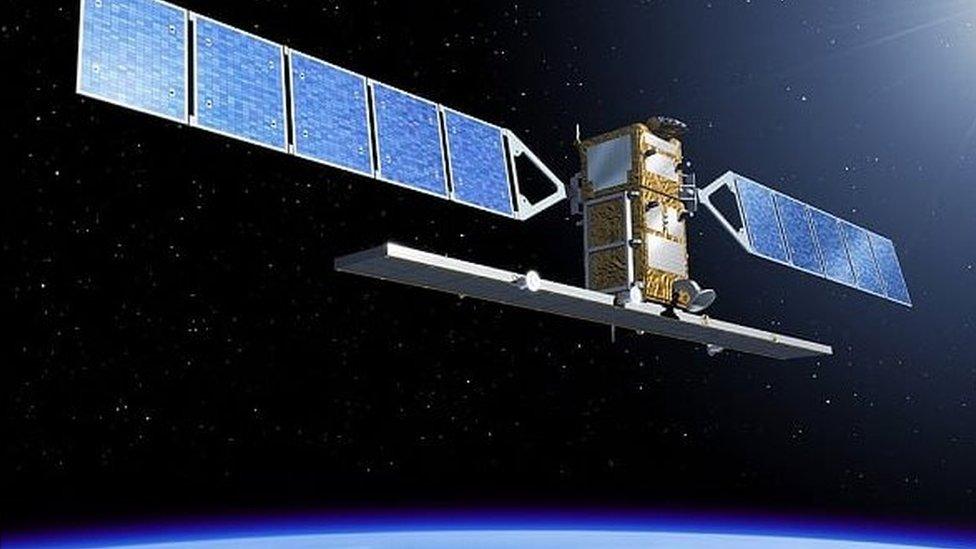 European Space Agency's Sentinel-1 satellite