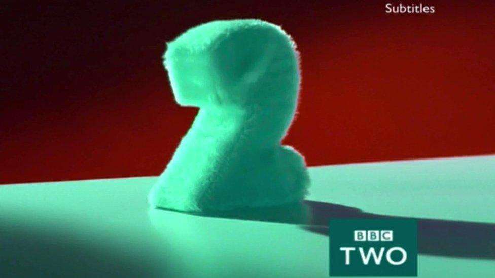 BBC Two ident from 1990s