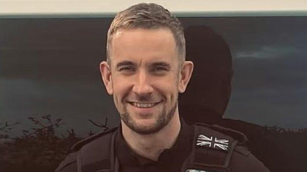 PC Nick Lewis of Nottinghamshire Police