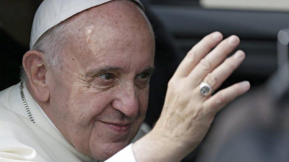 Pope Francis in Krakow, southern Poland. Photo: 27 July 2016