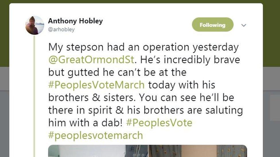 Anthony Hobley's tweet