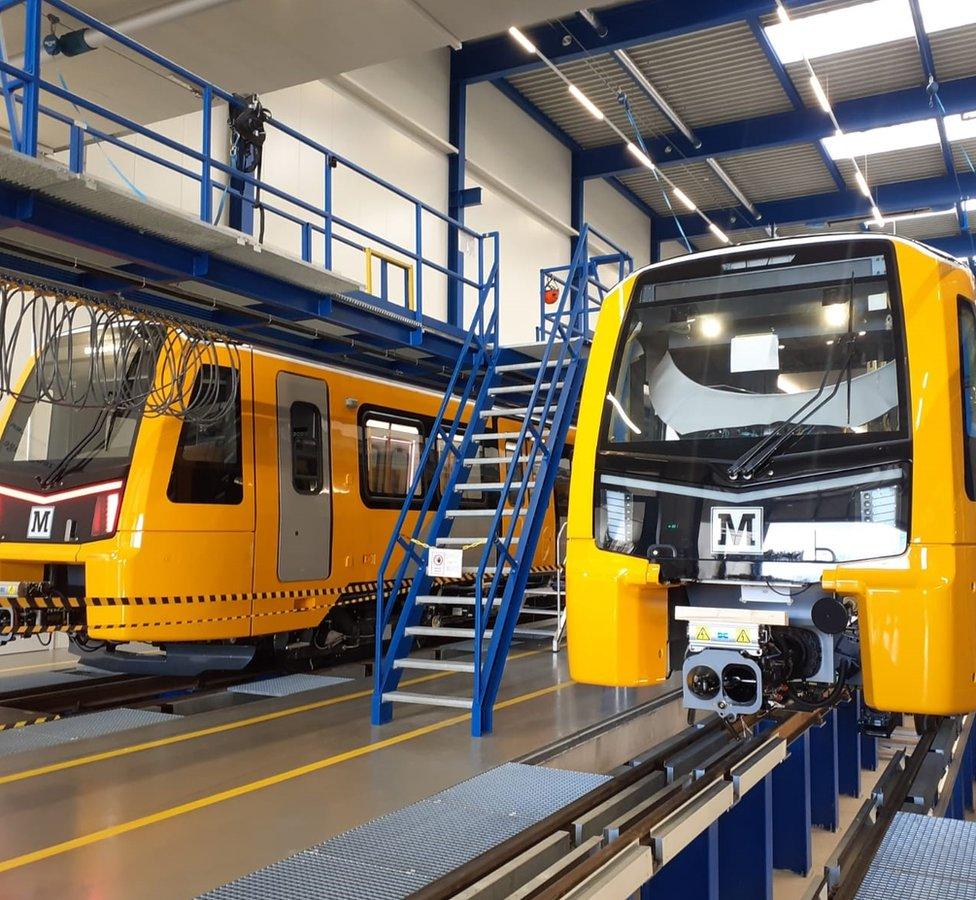 New Metros on production line