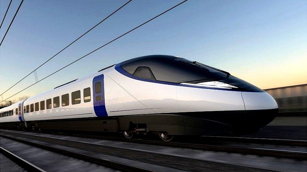 HS2 train