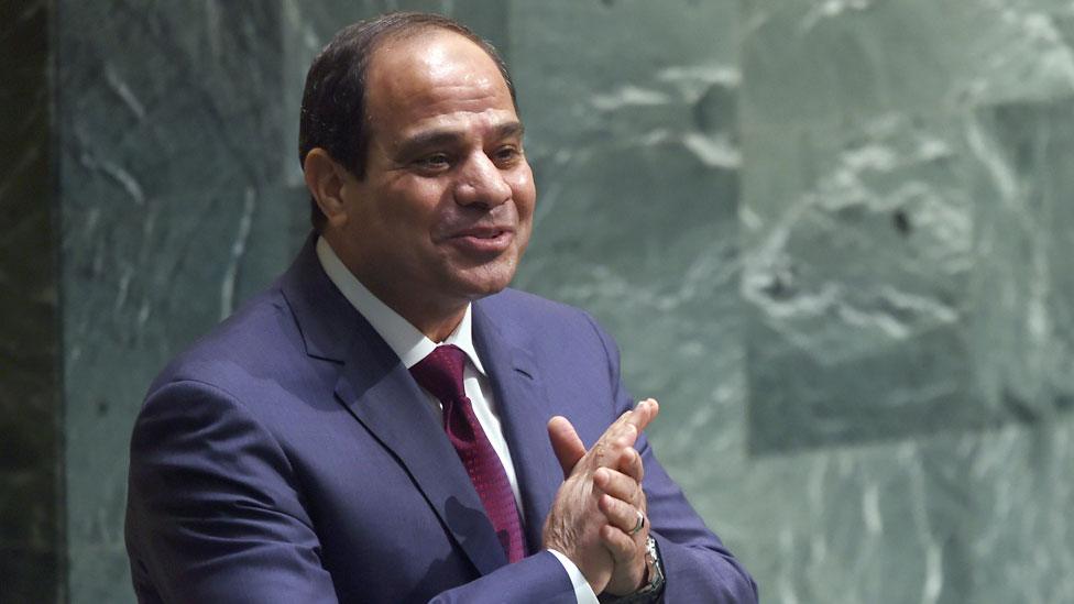 Egyptian President President Abdel Fattah el-Sisi