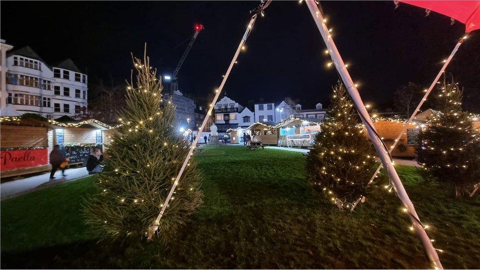 Exeter Christmas market