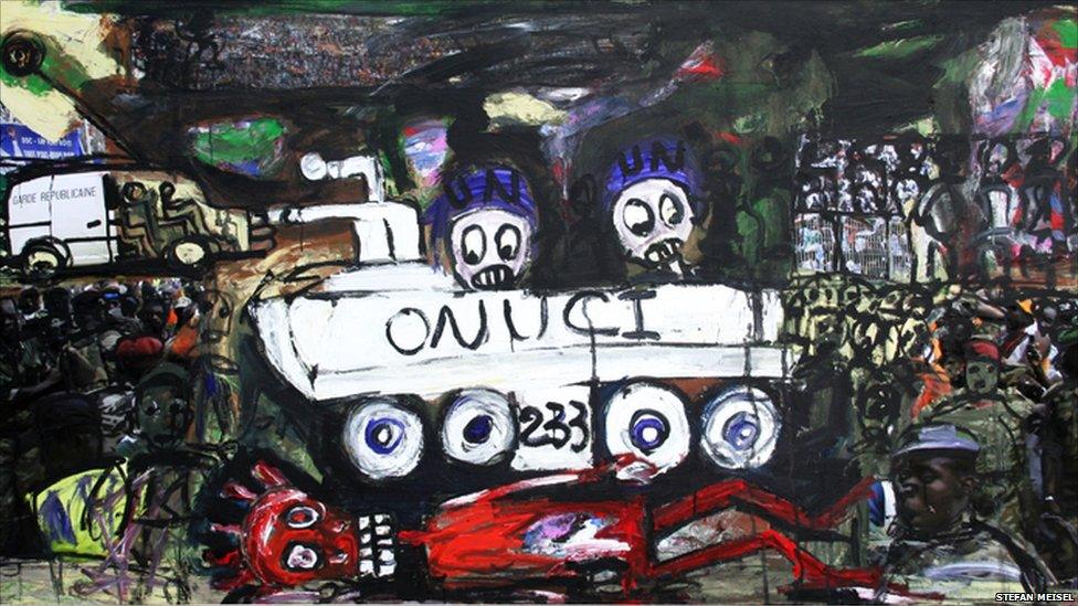 Painting by Abdoulaye Diarrasouba