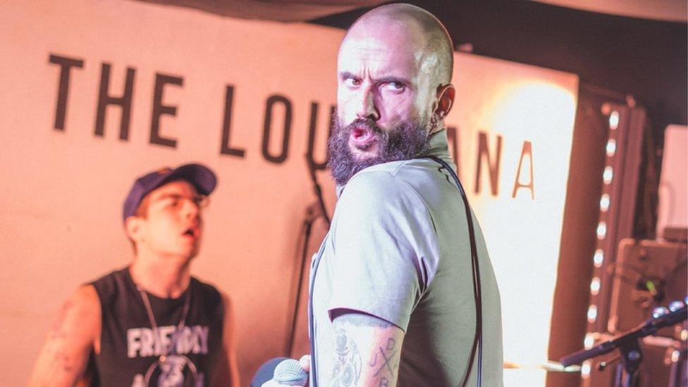 Idles lead singer Joe Talbot