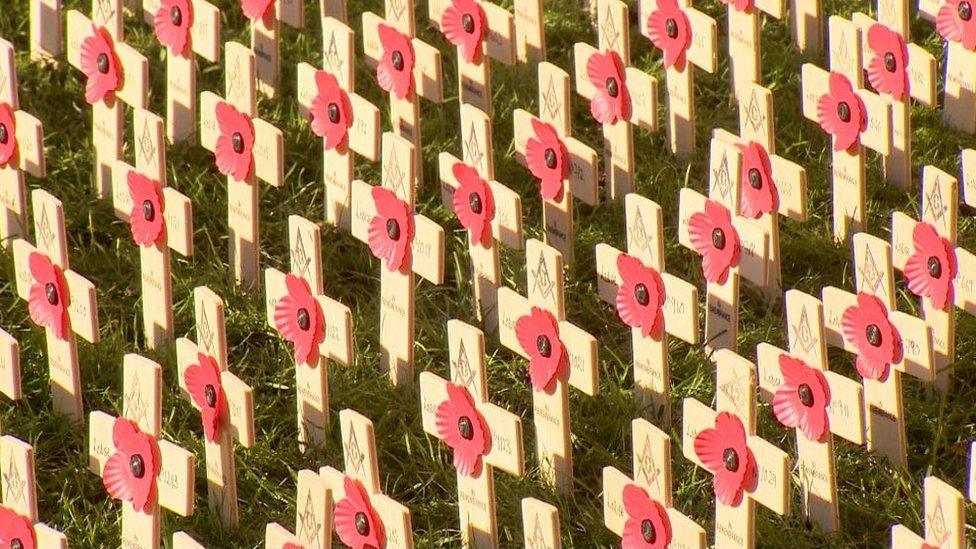 Poppies in Edinburgh