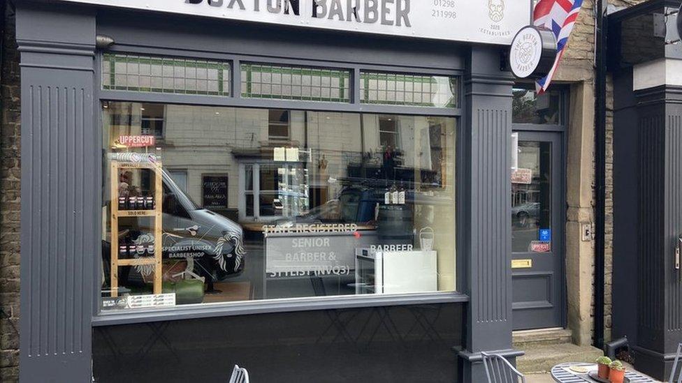 The Buxton Barber shop