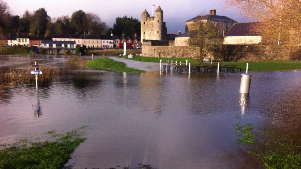 Storm Desmond caused severe flooding across County Fermanagh