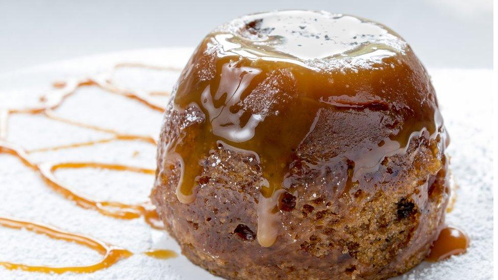 Sticky toffee pudding