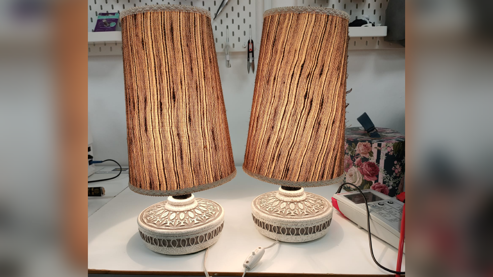 Pair of lamps