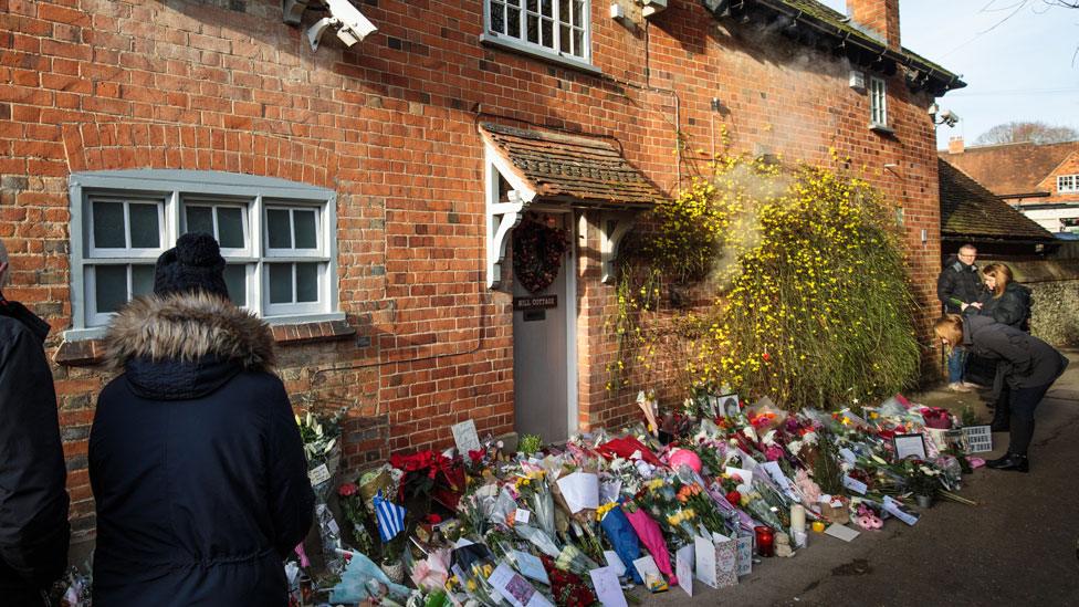 George Michael's home in Goring